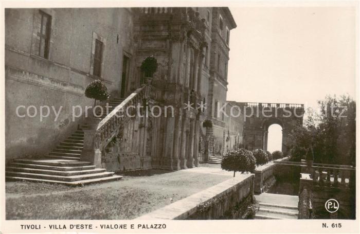 Tivoli  Roma IT Villa d’Este Vialone e Palazzo
