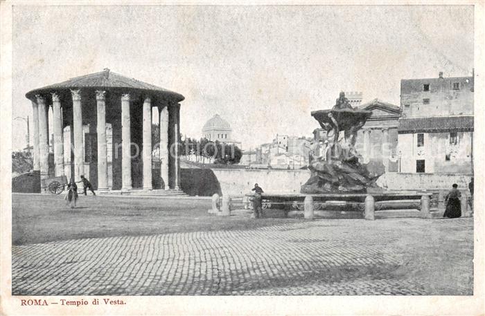 Roma  Rom IT Tempio di Vesta