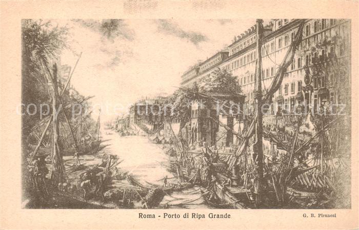 Roma  Rom IT Porto di Ripa Grande