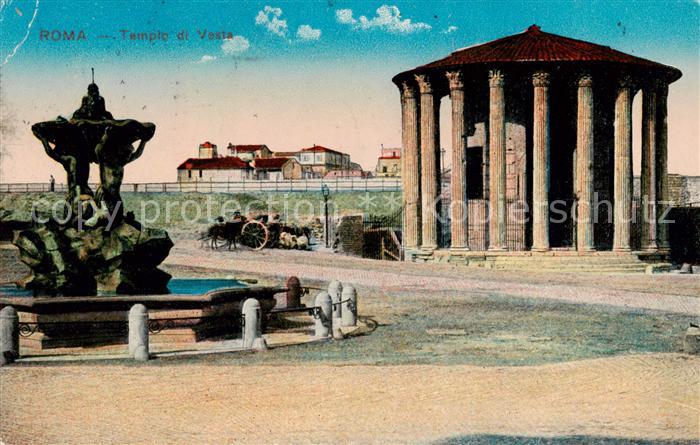 Roma  Rom IT Tempio di Vesta