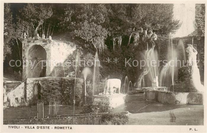 Tivoli  Roma IT Villa d’Este Rometta