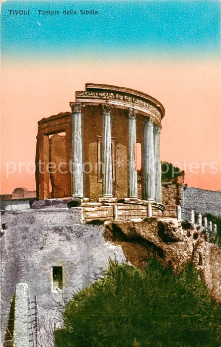 Tivoli  Roma IT Tempio della Sibilla