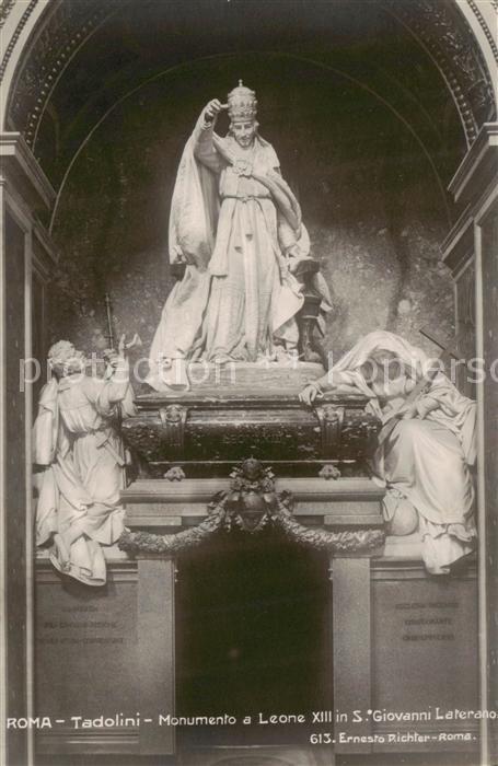Roma  Rom IT Tadolini Monumento a Leone XIII in San Giovanni Laterano