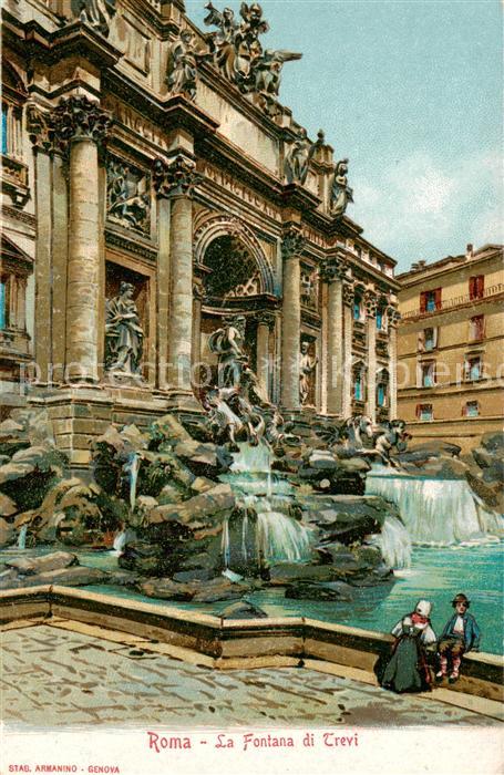 Roma  Rom IT La Fontana di Trevi