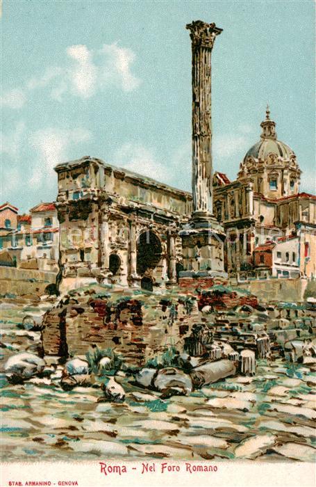 Roma  Rom IT Nel Foro Romano