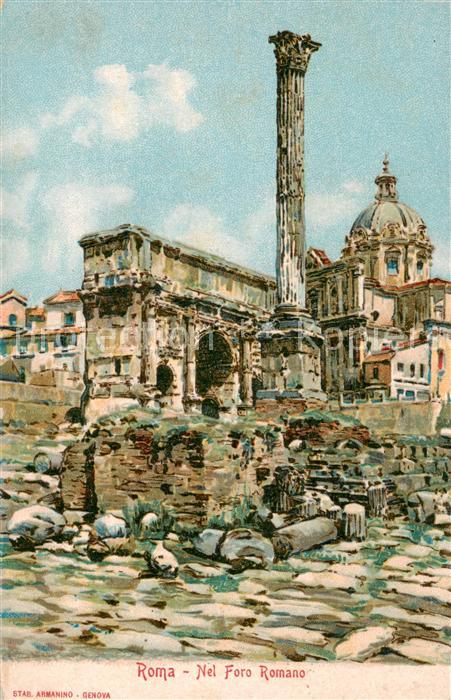 Roma  Rom IT Nel Foro Romano
