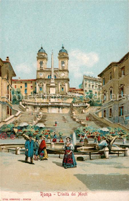 Roma  Rom IT Trinita dei Monti