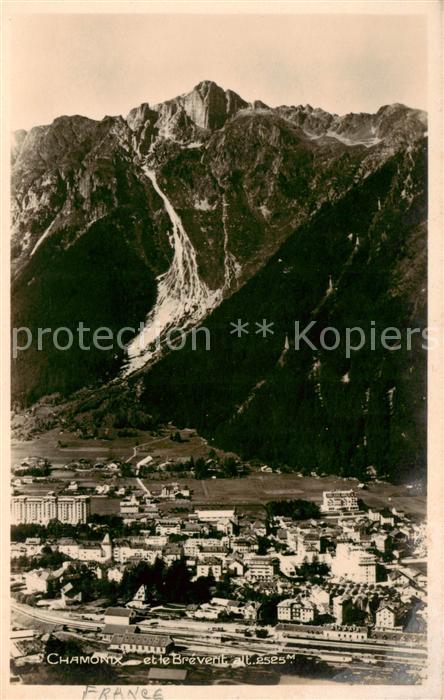 Chamonix 74 Haute-Savoie et le Brevent
