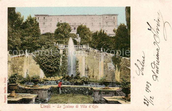 Tivoli  Roma IT Lo Scalone di Villa d Este