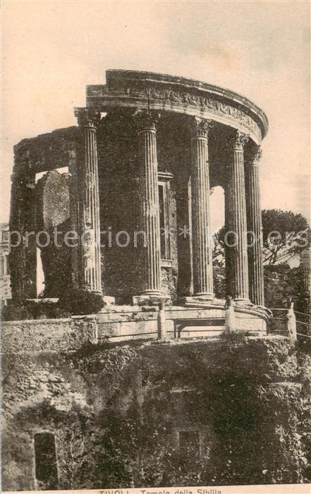 Tivoli  Roma IT Temple della Sibilla