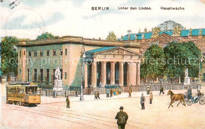 BERLIN  CITY Unter den Linden Hauptwache