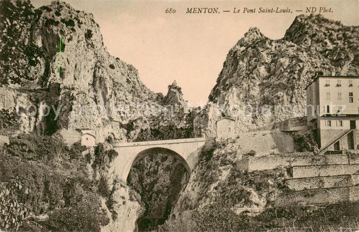 Menton 06 Le Pont Saint Louis