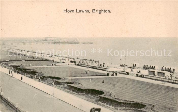 Brighton  East Sussex UK Hove Lawns