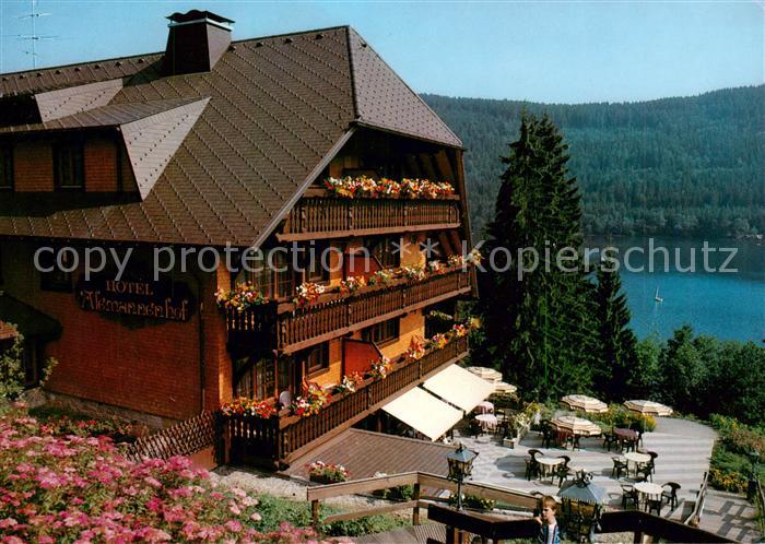 Hinterzarten Breisgau-Hochschwarzwald BW Hotel Restaurant Alemannenhof Terrasse