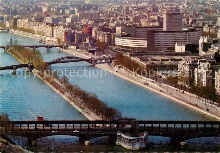 Paris 75 La Seine et la Maison l'ORTF