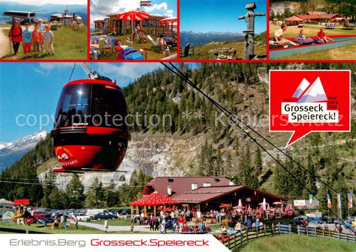 Mauterndorf AT Schi Berg Grosseck Speiereck Teilansichten Gondelbahn
