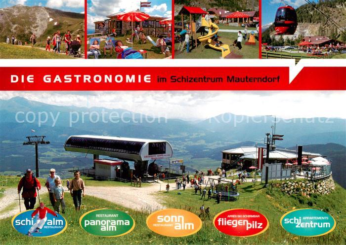 Mauterndorf AT Schi Berg Grosseck Speiereck Teilansichten Gondelbahn
