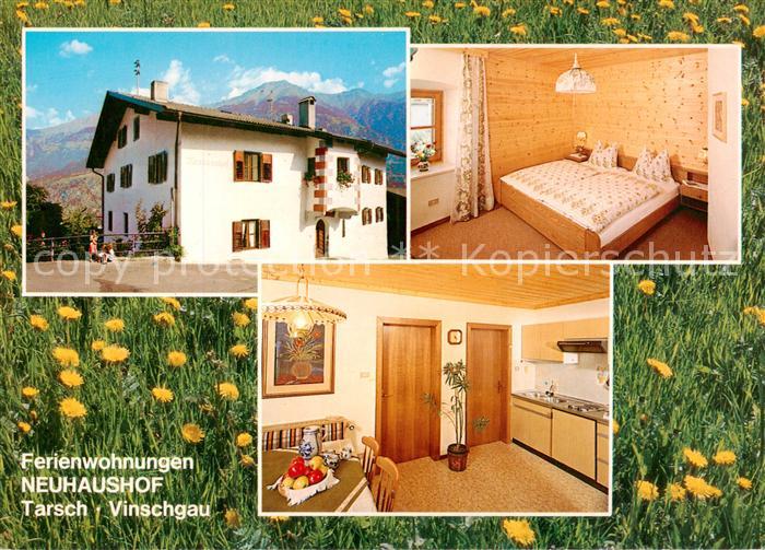 Tarsch Latsch Trentino IT Ferienwohnungen Neuhaushof Gaestezimmer Kueche