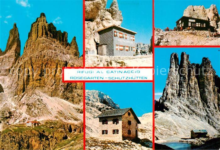 Rosengarten Catinaccio Dolomiti IT Schutzhuetten Details