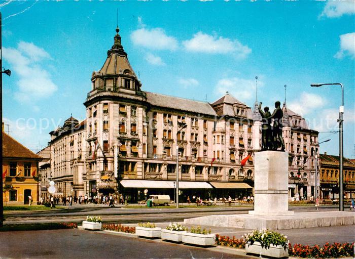 Debrecen Debrezin HU Hotel Arany Birka Befreiungsdenkmal