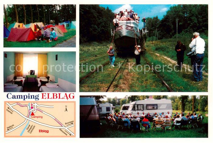 Elblag Elbing PL Camping Elblag Kasa Biletowa zeglugi Ostrodzkiej Rejsy statkarn