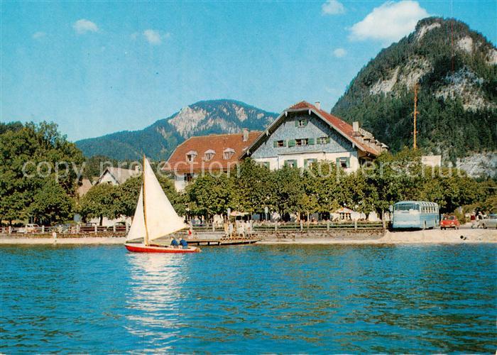 Fuschl See Salzkammergut Seehotel Schlick Panorama
