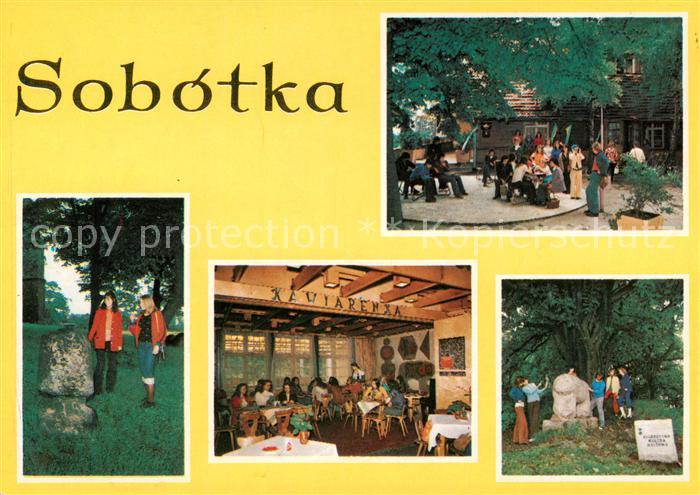 Sobotka CZ Dom Wycieczkowy PTTK Pod Wiezyca Straozytne kultowe z granitu slezans
