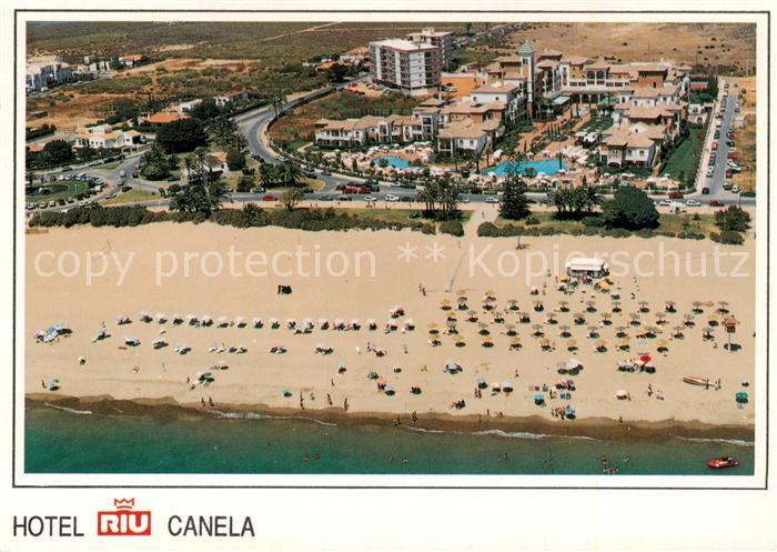 Canela Isla Canela Ayamonte ES Fliegeraufnahme mit Hotel Riu