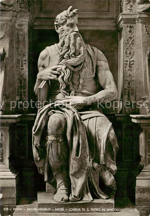Roma  Rom IT Michelangelo Mose Chiesa di San Pietro in Vincoli