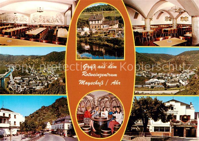 Mayschoss Rotweinzentrum Gastraeume Panorama Probierstube Winzerverein Mayschoss