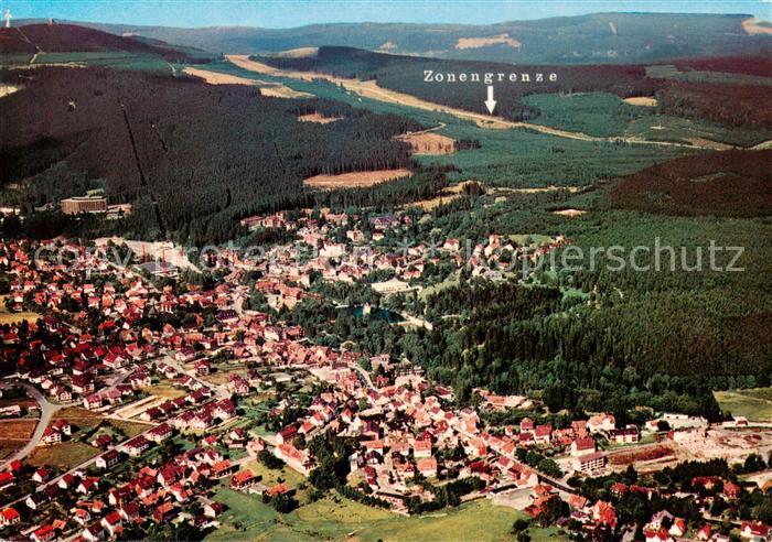 Braunlage Harz Fliegeraufnahme mit Wurmberg
