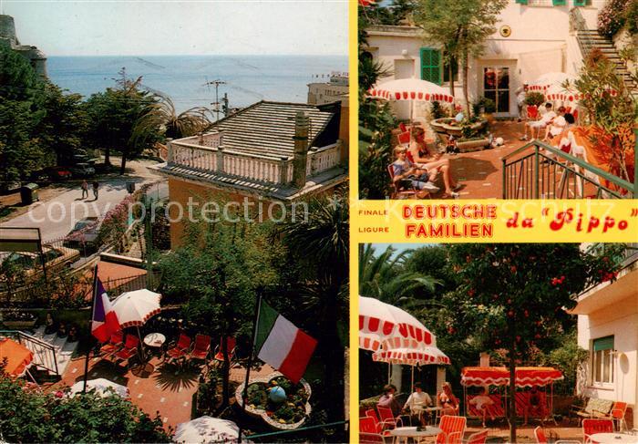 Finale Ligure IT Deutsche Familien da Pippo Terrasse