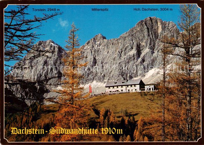 Ramsau am Dachstein Schladming Obersteiermark AT Dachstein Suedwandhuette mit To