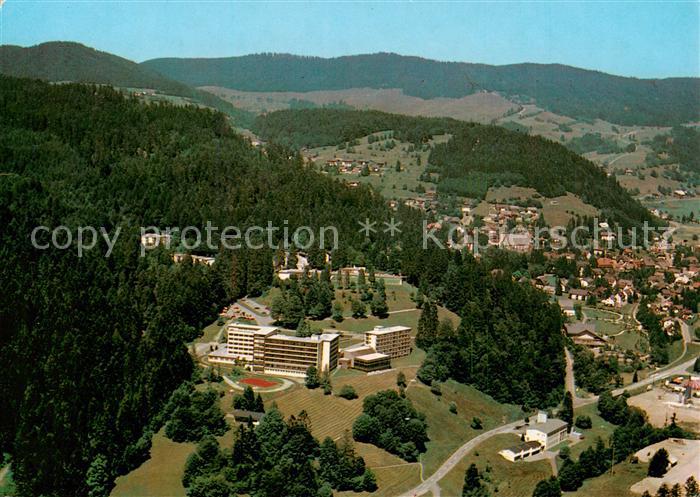 Todtmoos Schwarzwald BW Klinik Wehrawald Fliegeraufnahme