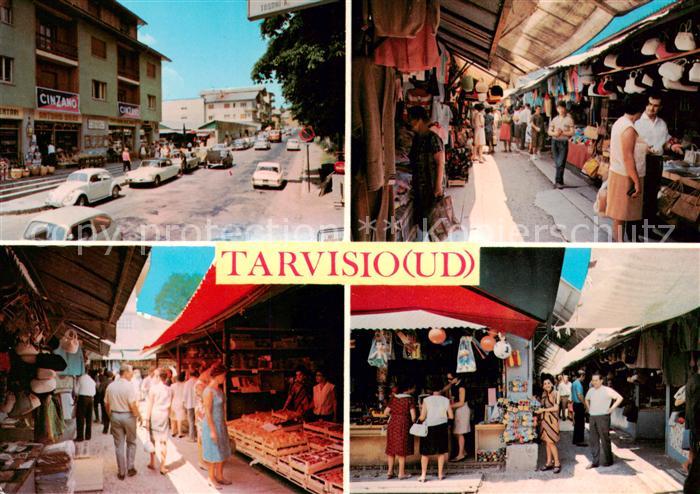 Tarvisio IT Strassenpartie Markt