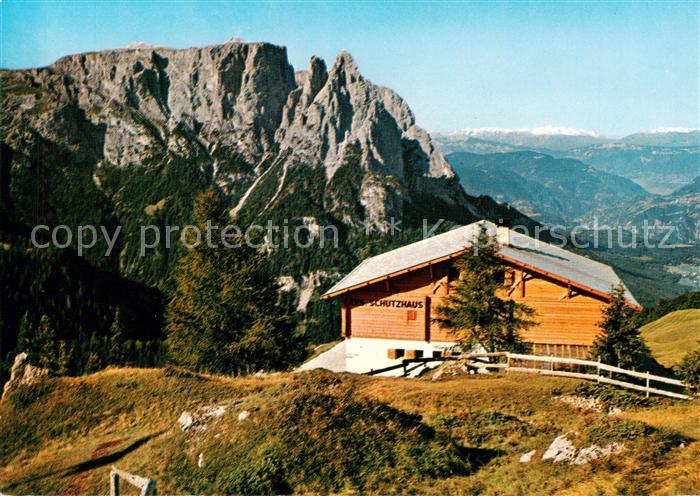 Puflatsch Seiseralm Alpe di Siusi Trentino IT AVS Schutzhuette