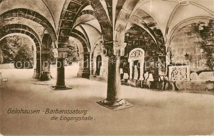 Gelnhausen Barbarossaburg Eingangshalle