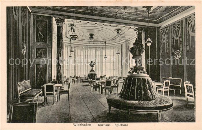 Wiesbaden Kurhaus Spielsaal