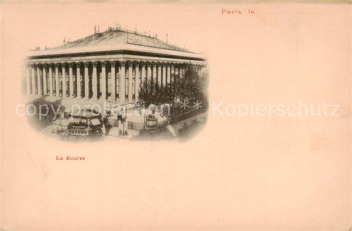 Paris 75 La Bourse