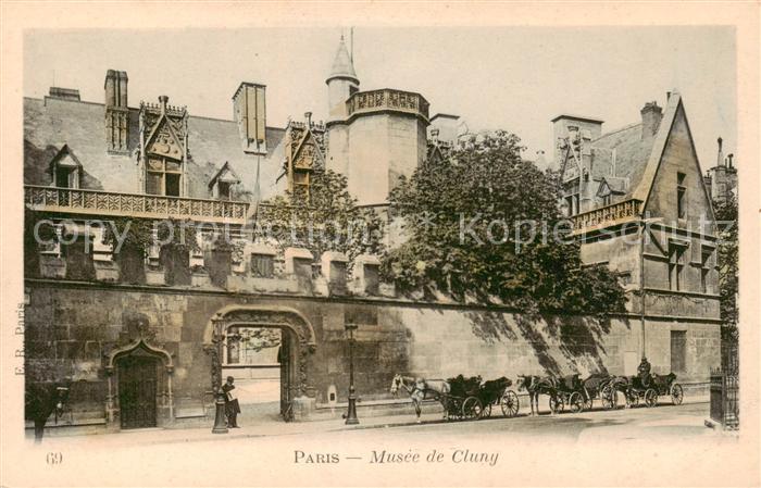 Paris 75 Musee de Cluny - Kutschen - Einspanner