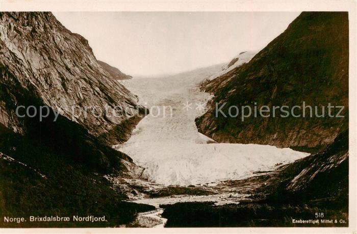 Brixdalsbrae Norge Gletscher - Nordfjord