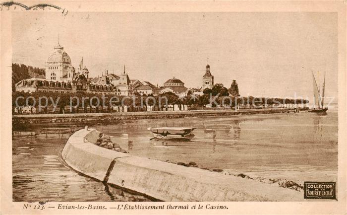 Evian-les-Bains 74 L Etablissement thermal et le Casino