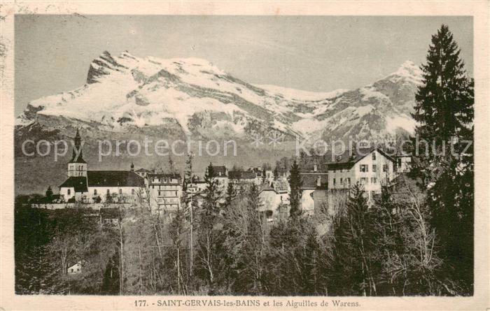 Saint-Gervais-les-Bains Les Aiguilles de Warens