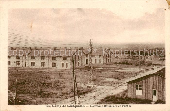 Camp de Coetquidan Batiments de l Ilot