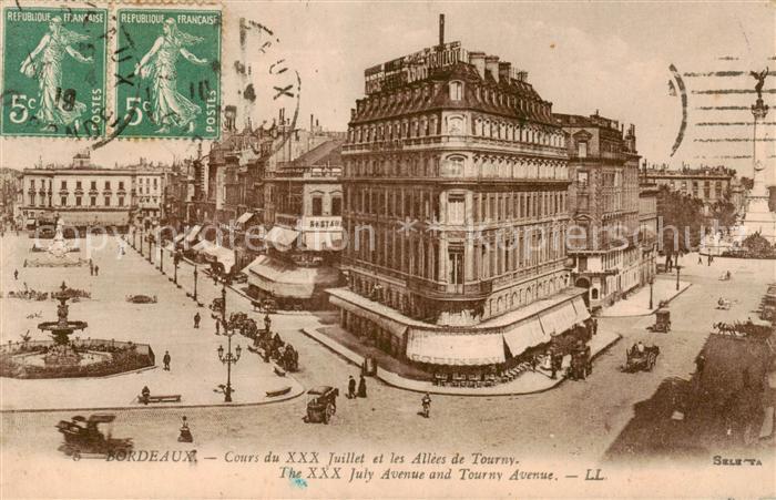 Bordeaux 33 Cours du 30. Julliet et les Allees de Tourny