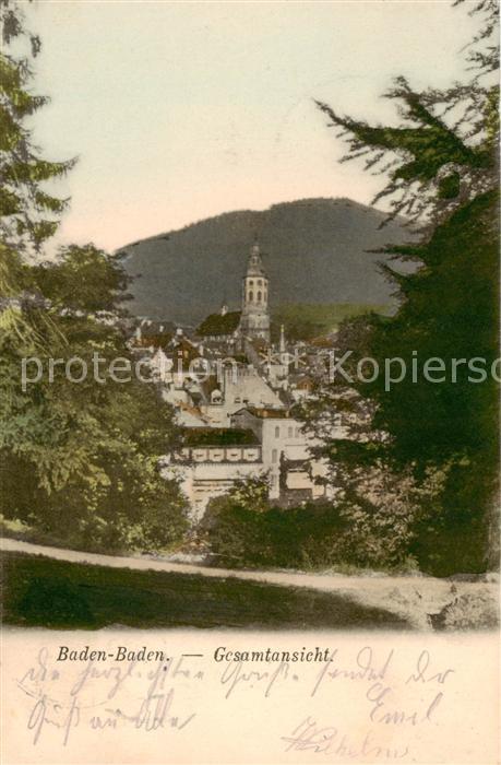 BADEN-BADEN BW Gesamtansicht