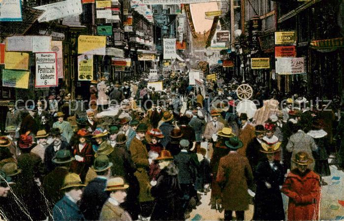 LEIPZIG Sachsen Petersstrasse zur Messe