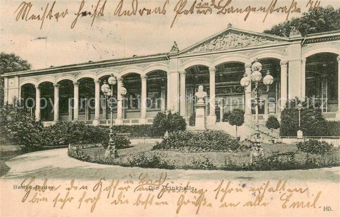 BADEN-BADEN BW Die Trinkhalle