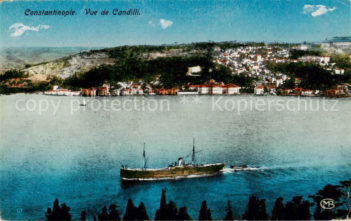 Constantinopel Istanbul Vue de Candilli