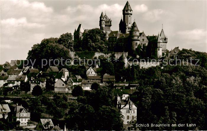 Braunfels Schloss Braunfels Aussenansicht